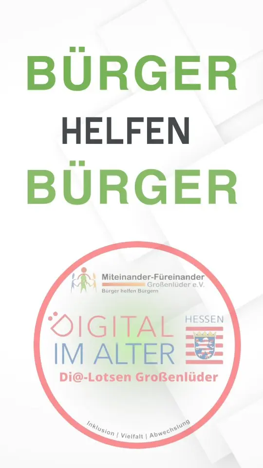📱 Kostenloses Smartphone-Training bei Kaffee & guter Laune ☕️

Ganz entspannt bei einer Tasse Kaffee den Umgang mit dem eigenen Smartphone üben – und dabei neue Apps entdecken, die den Alltag leichter machen!

✅ Keine Anmeldung
✅ Keine Mitgliedschaft
✅ Einfach vorbeikommen und mitmachen!

Vereinsraum neben dem Lüderhaus!
Wir freuen uns auf euch! 💬👵👴

#dialotsen #hessen  #dialotsenstützpunkt #dialotsengrossenlueder #digitalimalter #digital #großenlüder #müs #eichenau #bimbach #uffhausen #lütterz #luetterz #kleinlueder #gemeinde #gemeinschaft #ehrenamt #verein #cafe #austausch #manlerntnieaus #zusammengehtsleichter #hilfsangebot #hilfe #unterstützung #MiteinanderFüreinanderGroßenlüder #miteinanderfuereinandergrossenlueder #miteinanderfuereinander #miteinanderhessen #ehrenamt #verein
