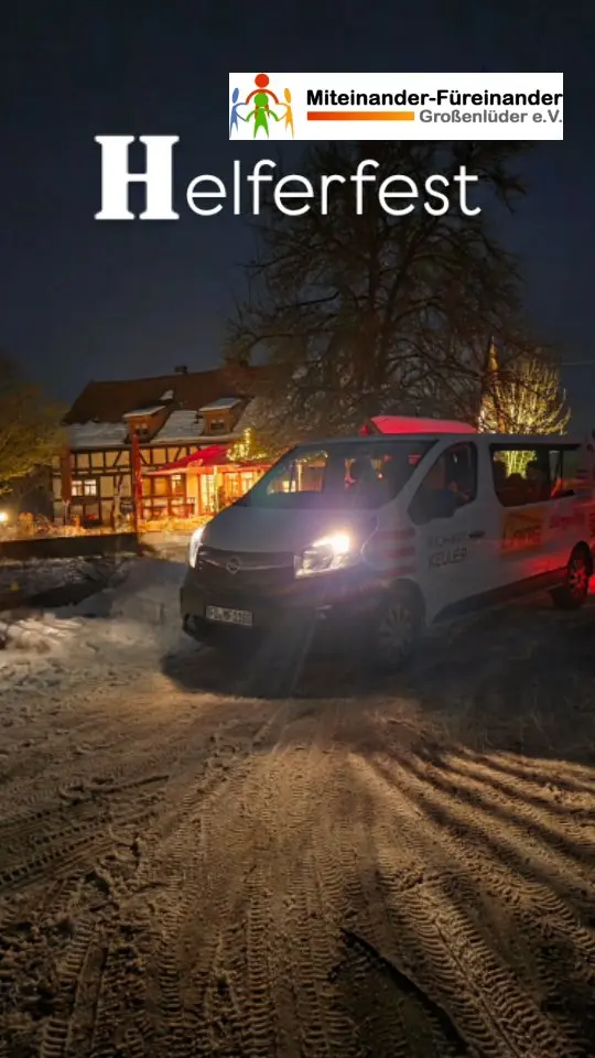Helferfest – Danke für euch!

Gestern durften wir gemeinsam mit unseren Helferinnen und Helfern einen richtig schönen Nachmittag und Abend verbringen. Bei herrlichem Wetter haben wir uns an der Grotte getroffen und sind zusammen zur Körbelshütte gewandert – unterwegs durfte natürlich auch das ein oder andere Schnäpschen nicht fehlen. 

An der @koerbelshuette wurde es dann richtig gemütlich: heißer Glühwein, leckere Würstchen, gute Gespräche und ganz viel Lachen. Genau so haben wir uns den Abend vorgestellt. 

Zum Abschluss hat uns der Bürgerbus sicher nach Hause gebracht.

Ein riesiges Dankeschön an alle Helfer 2025 – ohne euch würde unser Verein einfach nicht funktionieren. Schön, dass es euch gibt!

#Helferfest #MiteinanderFüreinander #großenlüder
